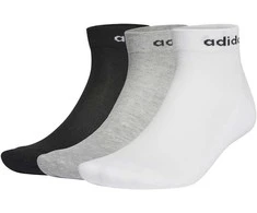 Adidas Kojinės Hc Ankle 3Pp Juodas Pilkas Baltas GE6132