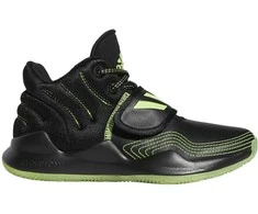 Adidas Krepšinio Avalynė Deep Threat J Juodas Žalias