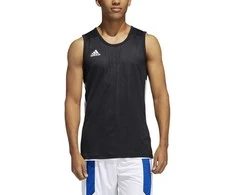 Adidas Krepšinio Marškinėliai 3G Spee Rev Jrs Juodas Baltas DX6385