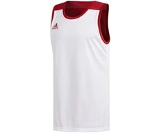Adidas Krepšinio Marškinėliai 3G Spee Rev Jrs Raudona Baltas DY6595