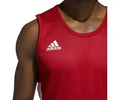 Adidas Krepšinio Marškinėliai 3G Spee Rev Jrs Raudona Baltas DY6595