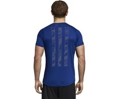 Adidas Marškinėliai FreeLift Stripe Mėlyna DI0401