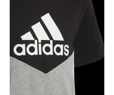 Adidas Marškinėliai Paaugliams B Cb T Ess Juodas Pilkas HA4025