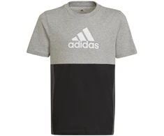 Adidas Marškinėliai Paaugliams U Cb Tee Juodas Pilkas HN8561