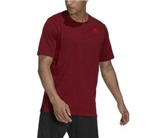 Adidas Marškinėliai Vyrams City Elevated T Burgundy