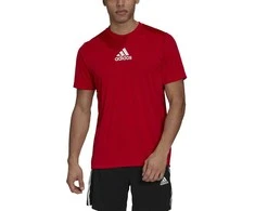 Adidas Marškinėliai Vyrams M 3s Back Tee Raudona GM4318
