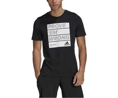 Adidas Marškinėliai Vyrams M 3s Fl Tc Pt Juodas