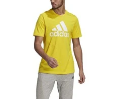 Adidas Marškinėliai Vyrams M Bl Sj T Geltona GM3248