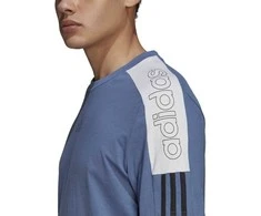 Adidas Marškinėliai Vyrams M Cb Lin T Mėlyna