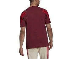 Adidas Marškinėliai Vyrams M Fi 3s Tee Bordo HC5242