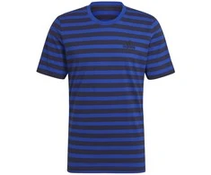 Adidas Marškinėliai Vyrams M Stripy Sj Tee Mėlyna Juodas HE1854