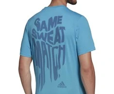 Adidas Marškinėliai Vyrams M Ten Game G Tee Mėlyna HC1648