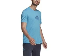Adidas Marškinėliai Vyrams M Ten Game G Tee Mėlyna HC1648