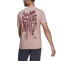 Adidas Marškinėliai Vyrams M Ten Game G Tee Rožinė HA0963