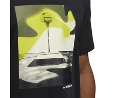 Adidas Marškinėliai Vyrams Slept On Juodas GN5155