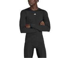 Adidas Marškinėliai Vyrams Techfit Aeroready Long Juodas HP0626