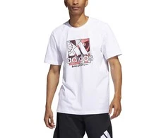 Adidas Marškinėliai Vyrams Univ Bos Baltas HC6911