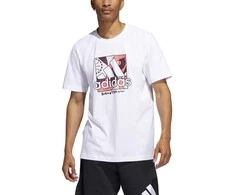 Adidas Marškinėliai Vyrams Univ Bos Baltas HC6911
