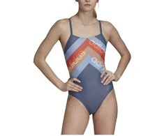 Adidas Maudymosi Kostiumėlis Fit 1Pc Lin Mėlyna DY5892
