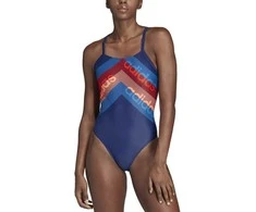 Adidas Maudymosi Kostiumėlis Fit 1PC Lin Dark Mėlyna DH2403