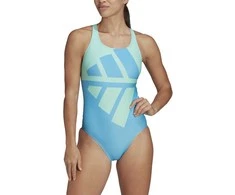 Adidas Maudymosi Kostiumėlis Moterims 3 Bars Suit Mėlyna HD0402