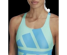 Adidas Maudymosi Kostiumėlis Moterims 3 Bars Suit Mėlyna HD0402