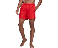 Adidas Maudymosi Šortai Vyrams Solid Clx Short Sl Raudona HA0384