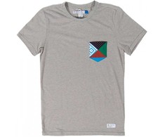 Adidas Originals Marškinėliai Vyrams Patchwork Tee Pilkas