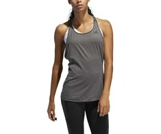 Adidas Palaidinė 3 Stripe Tank Juodas DU3459
