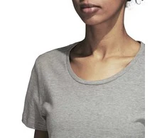 Adidas Palaidinė AOP Linear Tee Pilkas Heather DJ1600