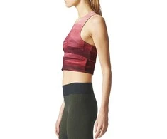 Adidas Palaidinė Crop Graph Mlg Tactile Rose BQ5854