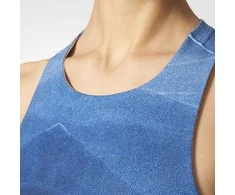 Adidas Palaidinė Crop Top Graph Mlg Mėlyna BQ5857