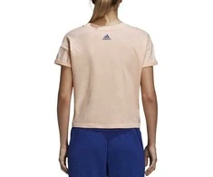 Adidas Palaidinė Emblem Tee Haze Coral DJ1604