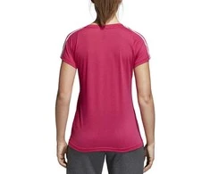 Adidas Palaidinė Ess 3S Slim Tee Real Magenta CZ5781