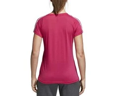 Adidas Palaidinė Ess 3S Slim Tee Real Magenta CZ5781