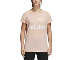 Adidas Palaidinė Ess Lin Lo Tee Coral CZ5776