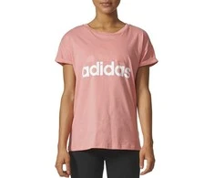 Adidas Palaidinė ESS LIN LO TEE Tactile Rose