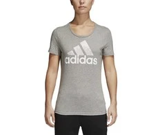 Adidas Palaidinė Foil Text Bos Pilkas CV4565