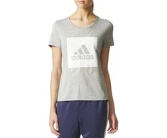 Adidas Palaidinė Id Badge Of Sport Tee Pilkas CF4664