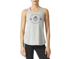 Adidas Palaidinė Logo Tee Pilkas Heather BP8392