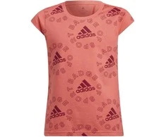 Adidas Palaidinė Mergaitėms G Logo T Ess Rožinė HF1831