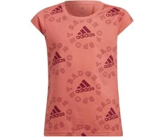 Adidas Palaidinė Mergaitėms G Logo T Ess Rožinė HF1831