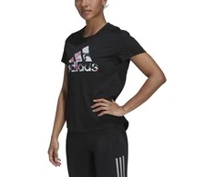 Adidas Palaidinė Moterims Fast Gfx W Juodas