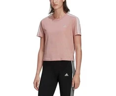 Adidas Palaidinė Moterims W 3s Crop Tee Rožinė HF7245
