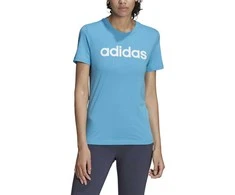Adidas Palaidinė Moterims W Lin Tee Mėlyna HC9272
