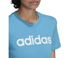 Adidas Palaidinė Moterims W Lin Tee Mėlyna HC9272