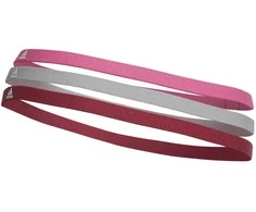 Adidas Plaukų juosta 2Pp Hairband Rožinė Raudona Pilkas GM4990