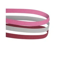Adidas Plaukų juosta 2Pp Hairband Rožinė Raudona Pilkas GM4990