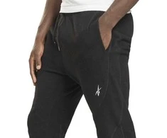 Reebok Kelnės Vyrams Wor Fleece Pant Juodas GT5751