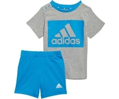Adidas Sportinis Komplektas Vaikams I Bl T Set Pilkas Mėlyna H65822